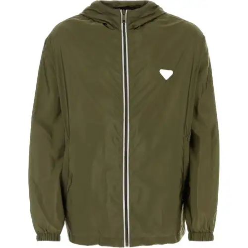 PRADA Re nylon Hooded Windbreaker