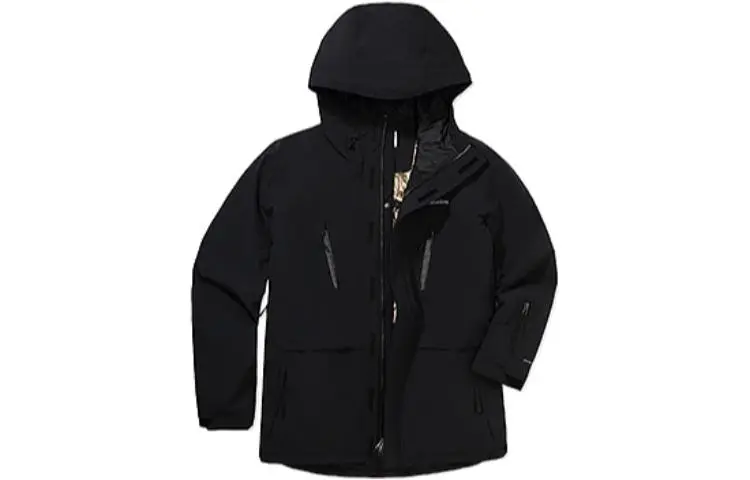Columbia Waterproof And Windproof Windbreaker Jacket Men's Black
