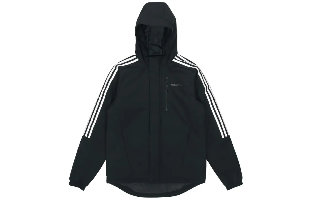 Adidas Neo Puffer Jacket Winter Men's Black