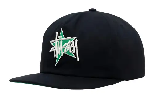 Stussy Mid Depth Basic Star Strapback