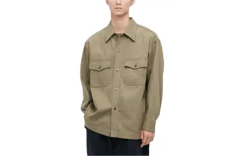 UNIQLO Denim Jacket Unisex Khaki