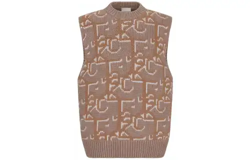 DIOR X Cactus Jack Oversized Sleeveless Sweater