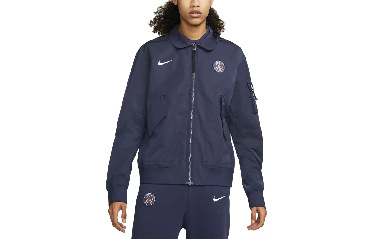 Nike Jackets Men's Blue Lapel Moderate
