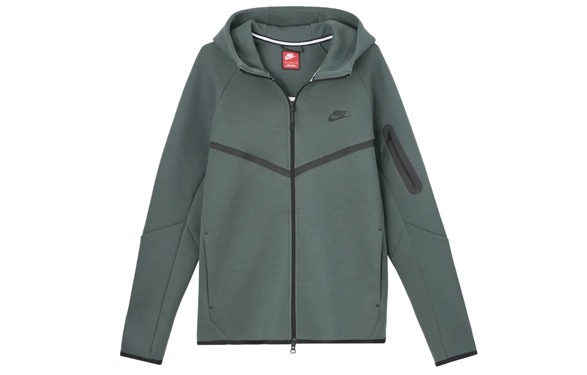 Nike WINDRUNNER TECH Hooded Jacket Men's Vintage Green/Black