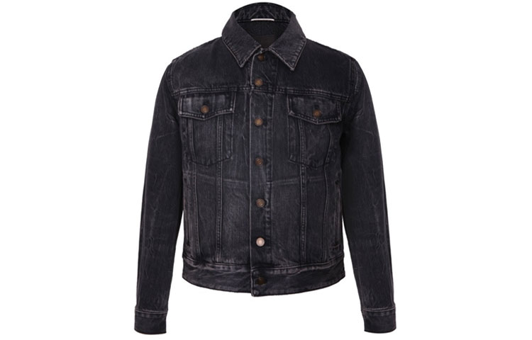Мужская куртка SAINT LAURENT (черная)