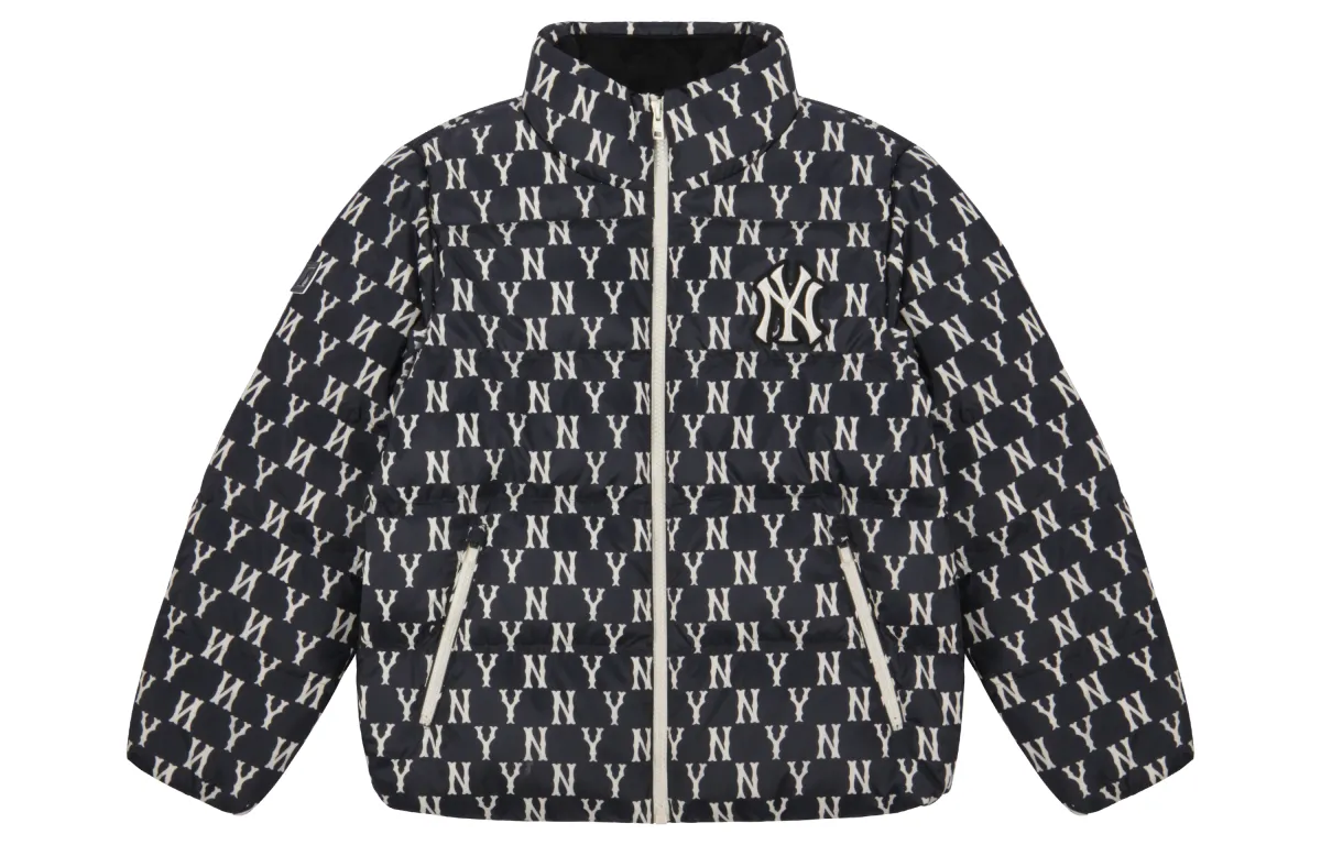 MLB Down Jacket Short Unisex Black