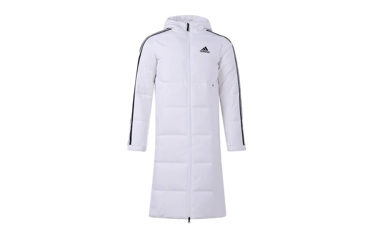 Adidas 3 Stripes Down Jacket Winter Unisex White