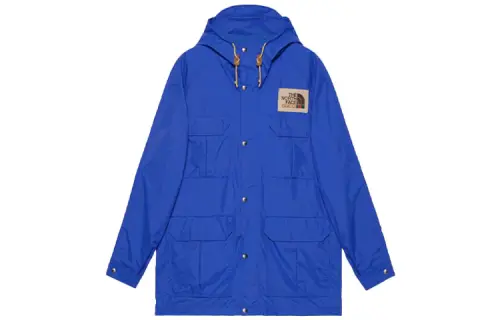 GUCCI x THE NORTH FACE Gucci X The North Face Breathable Windbreaker Jacket Men's Blue