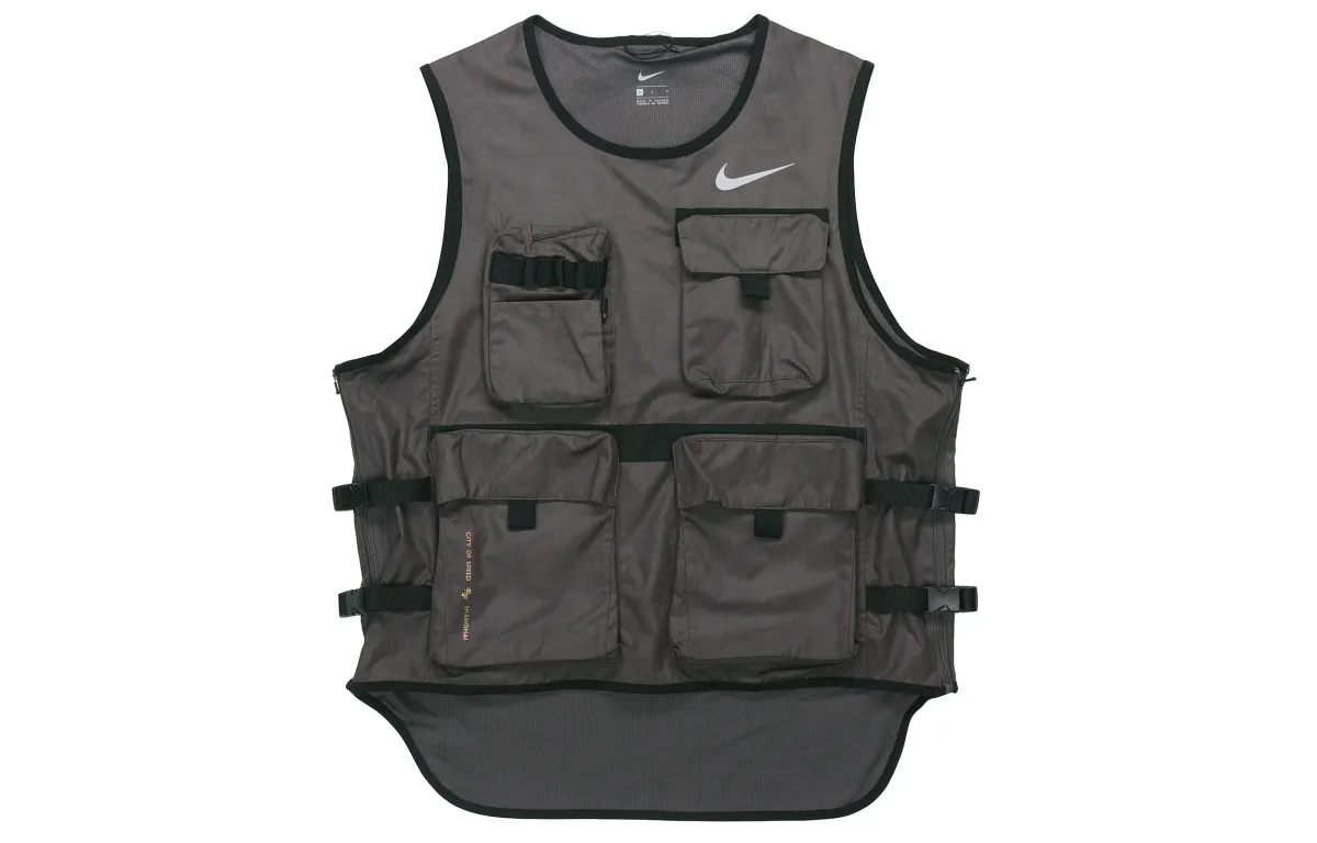 Nike Vests Men's Crew Neck Moderate Urban Techwear