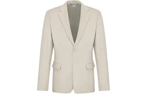 DIOR SS24 Business Suit Coat Men's Beige