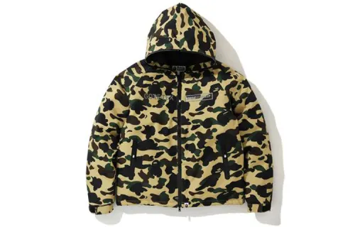 Bape Gore Tex 1st Camo Hoodie Down Jacket
