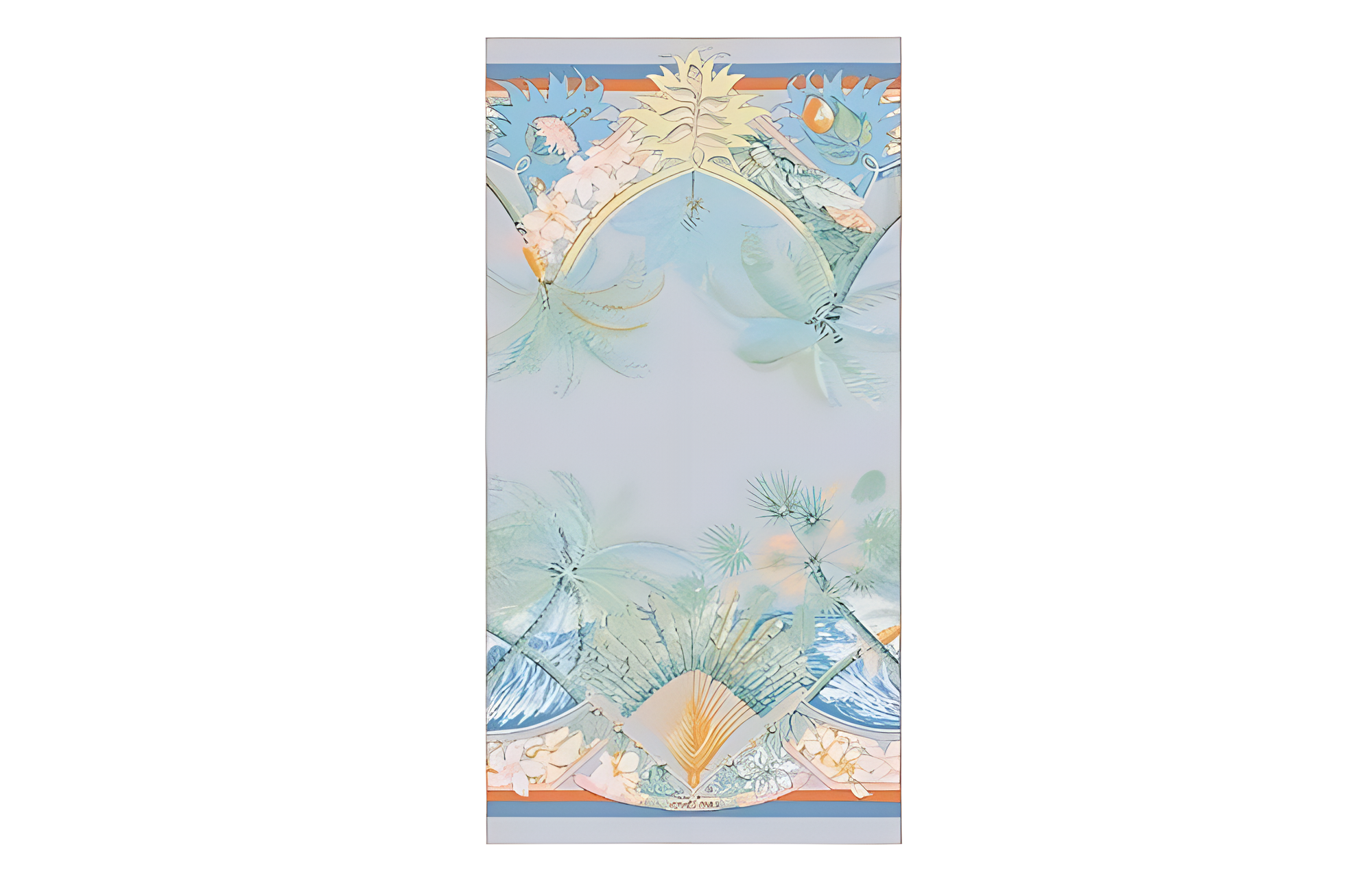 Женский шарф Hermes Aloha (разноцветный)
