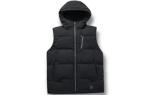 ANTA Variety Training Collection Vests Men's Black Hooded Non Detachable Moderate