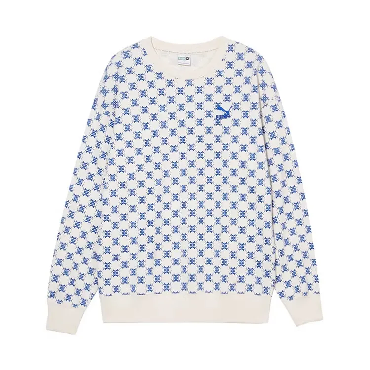 PUMA Sweatshirt Unisex Blue White
