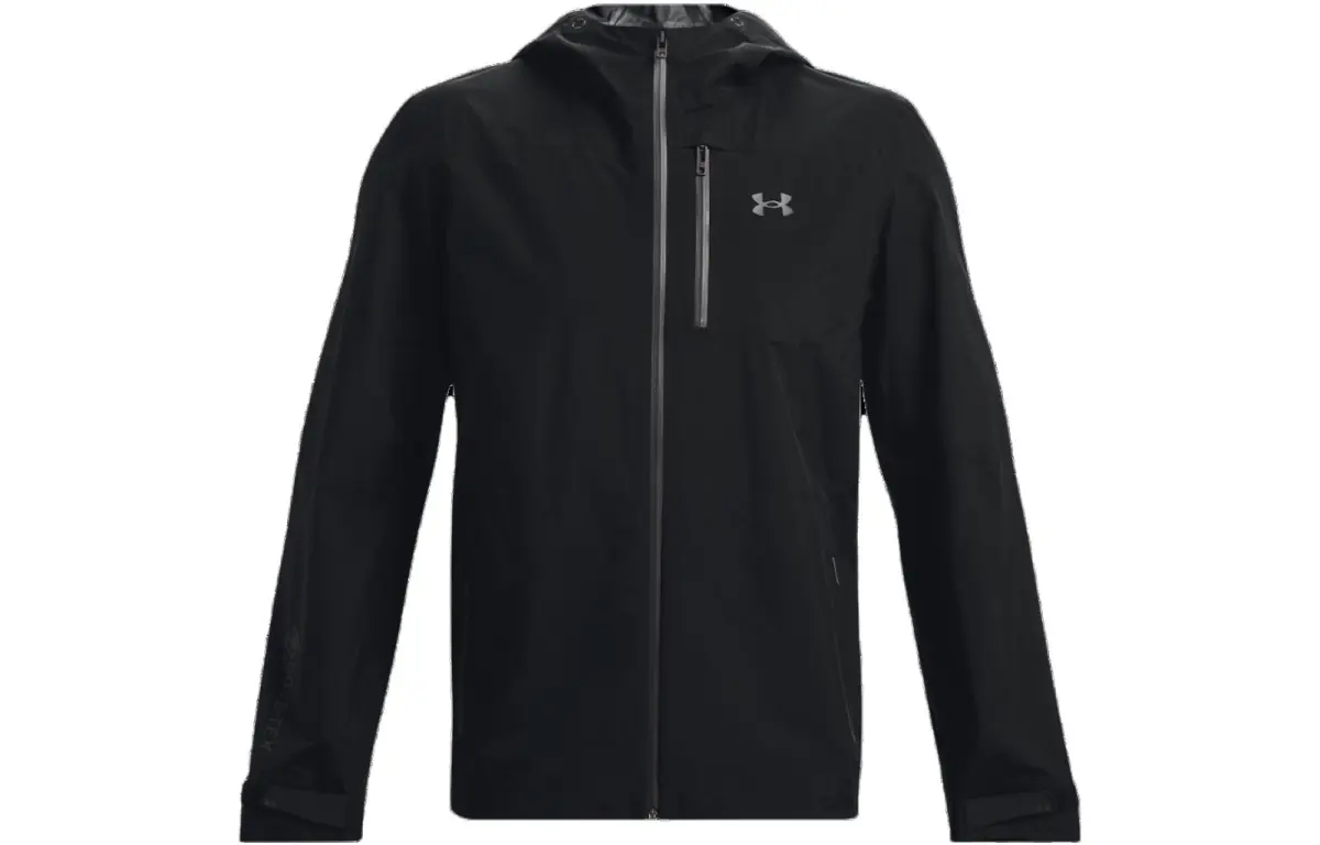 Under Armour Jackets Men's Black Hooded Moderate Other