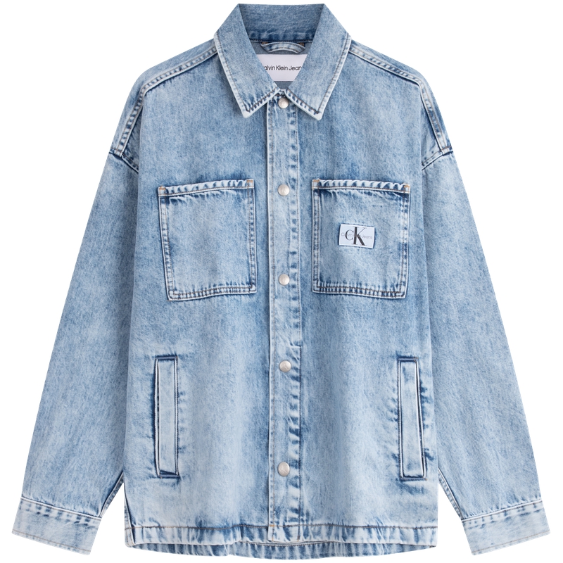 Мужская куртка CALVIN KLEIN Denim Jacket (синяя)