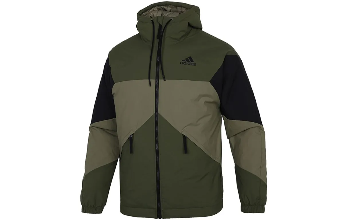 Adidas Puffer Jacket Winter Men's Army Green