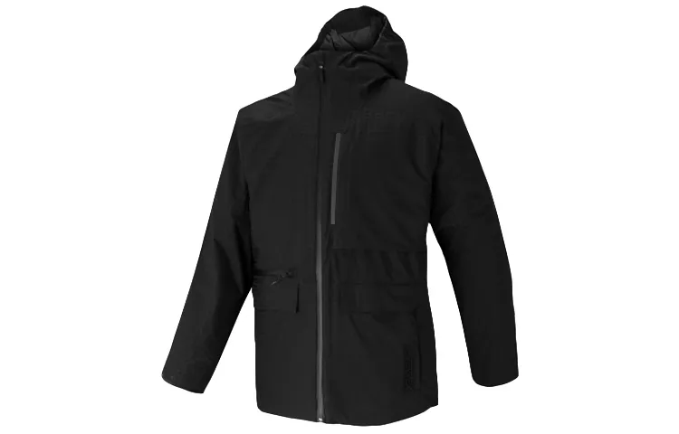 Adidas Down Jackets Men's Black Hooded Moderate Other