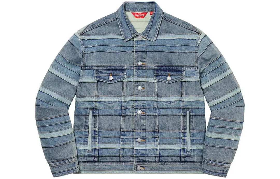 Supreme Layered Denim Trucker Jacket