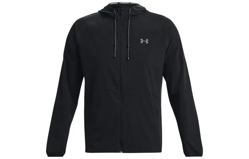 Under Armour UA Sun Protection Jackets Men's Black Hooded Moderate Other