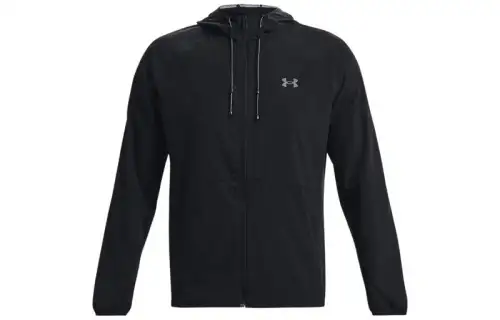 Under Armour UA Jackets Men's Black Hooded Moderate Other