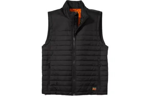 Timberland Vests Men's Black Stand Collar Moderate Other