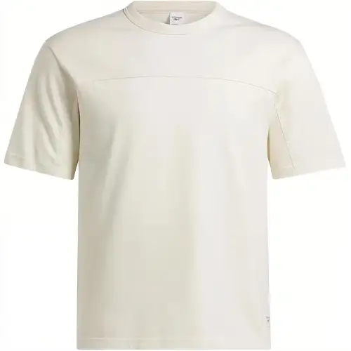 Reebok T Shirts Unisex White Crew Neck Moderate