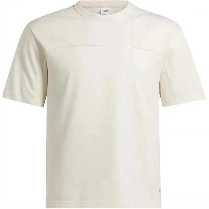 Reebok T Shirts Unisex White Crew Neck Moderate