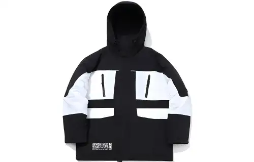 Li Ning Puffer Jackets Men's New Standard Black Hooded Moderate