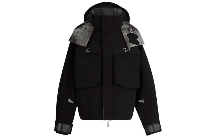 LOUIS VUITTON FW21 Puffer Jacket Men's Black