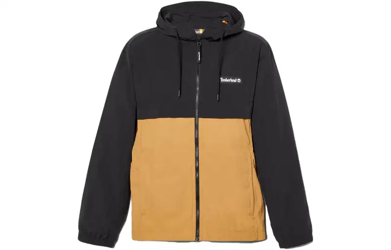 Timberland Jackets Unisex Black Yellow Hooded Moderate Other