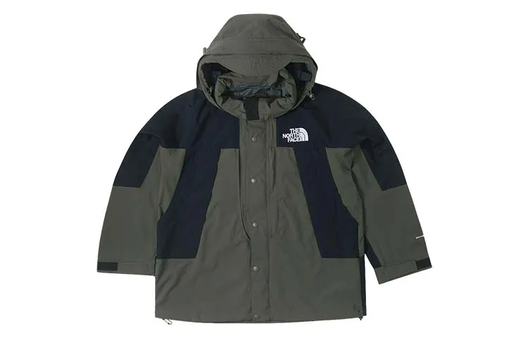 THE NORTH FACE Urban Exploration Hiking Waterproof, Windproof, And Abrasion-Resistant Windbreaker Jacket Men's Green