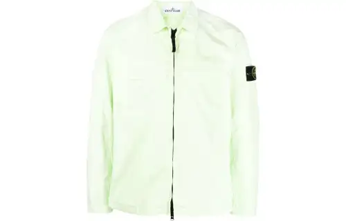 STONE ISLAND Jacket Men's Light Green