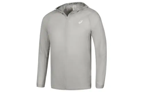 ASICS Jackets & Coats Men's Gray