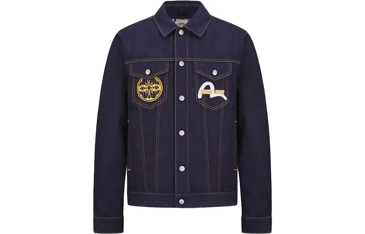 EVISU Denim Jacket Men's Denim Blue