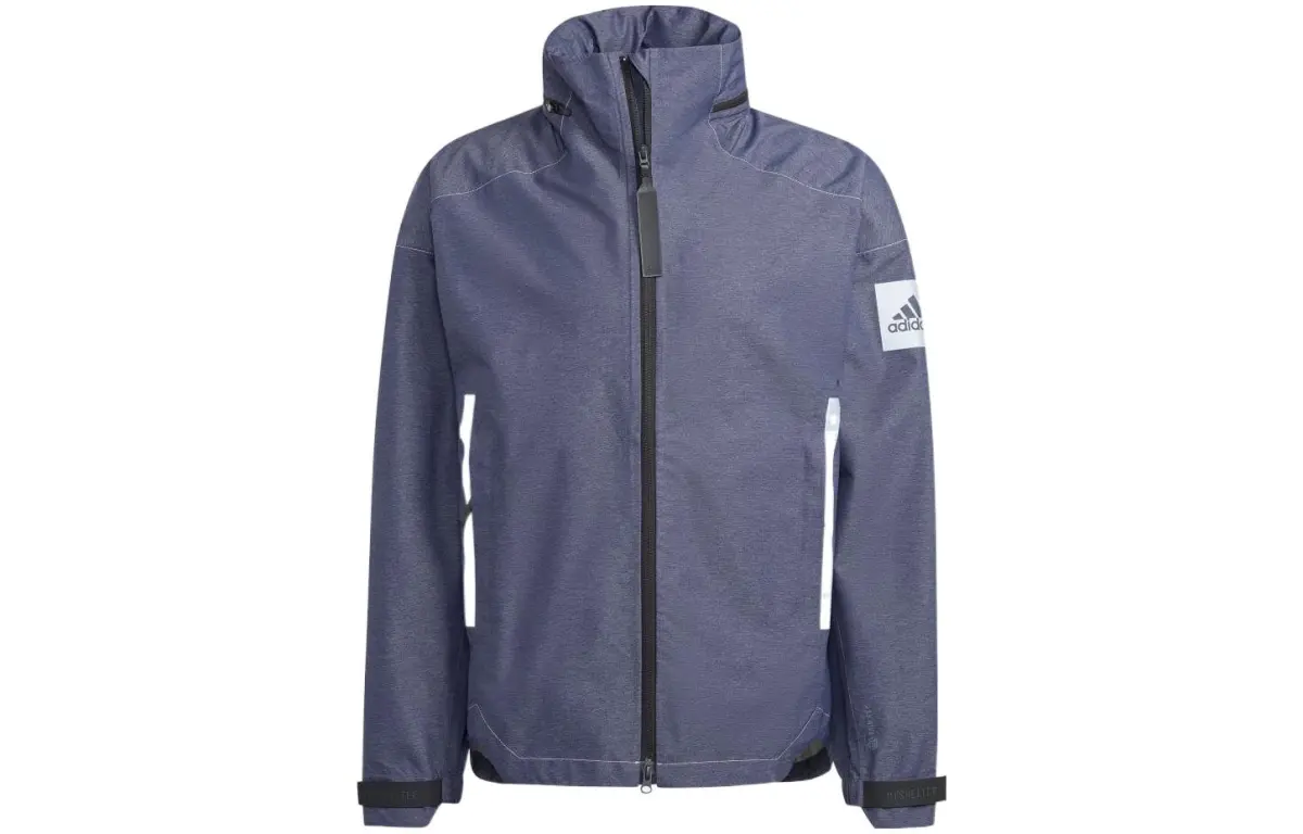 Adidas MYSHELTER Denim Jacket Men's Marine Blue