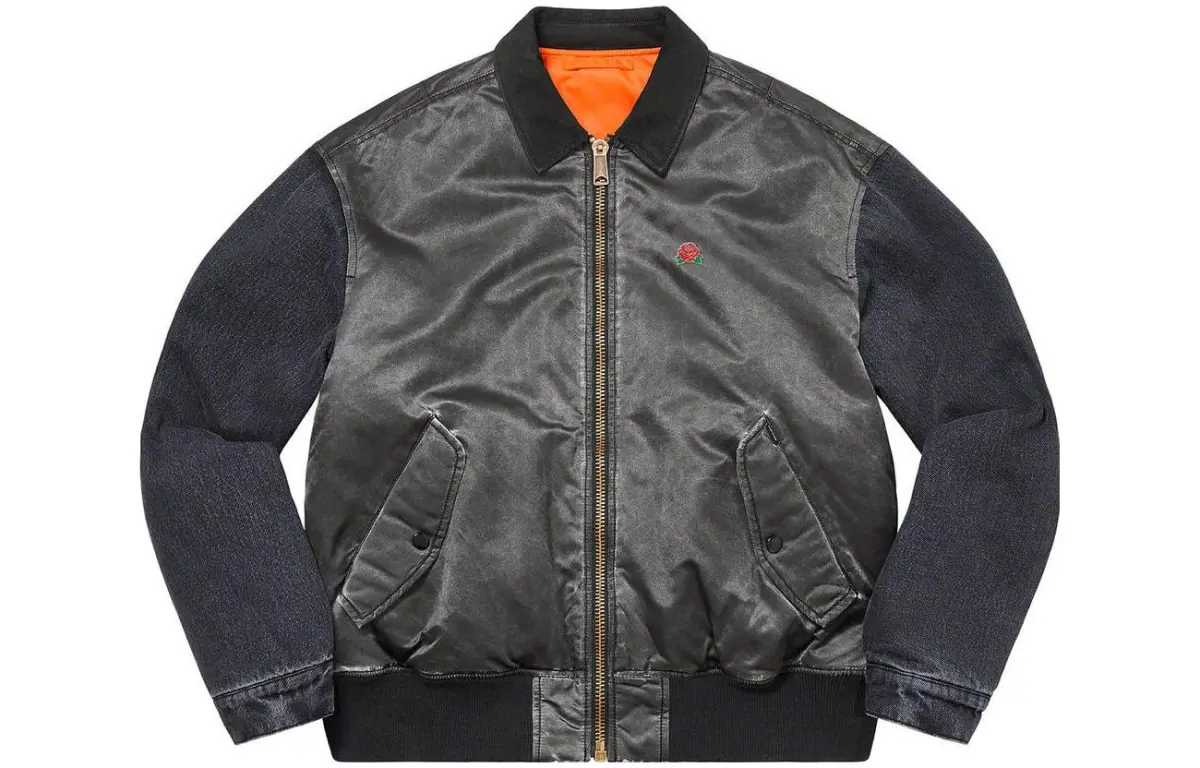 Supreme Denim Sleeve MA 1