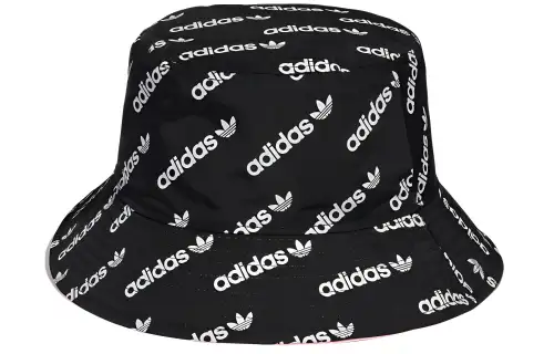 Adidas Originals Recycled Polyester Bucket Hats Unisex Black