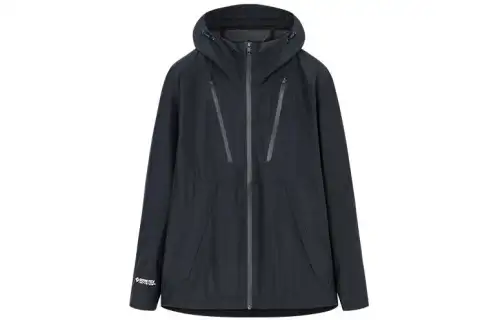 ANTA Jackets Men's Black Hooded Moderate Other