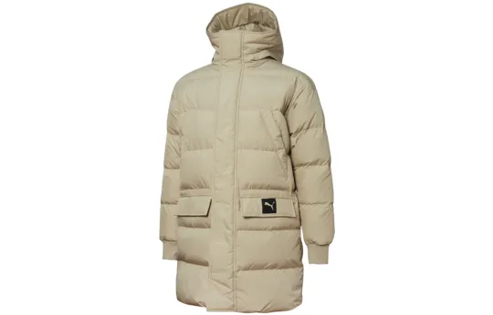 PUMA Down Jacket Winter Men's Khaki