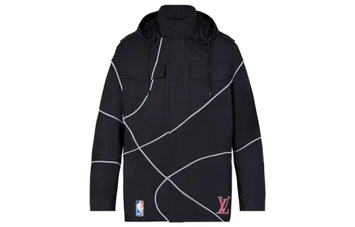 LOUIS VUITTON x NBA Windbreaker Jacket Men's Black