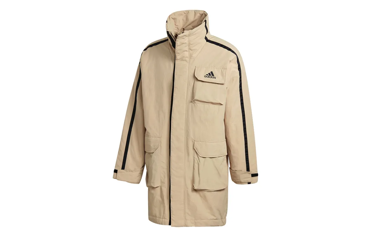 Adidas Puffer Jacket Winter Men's Grassland Brown