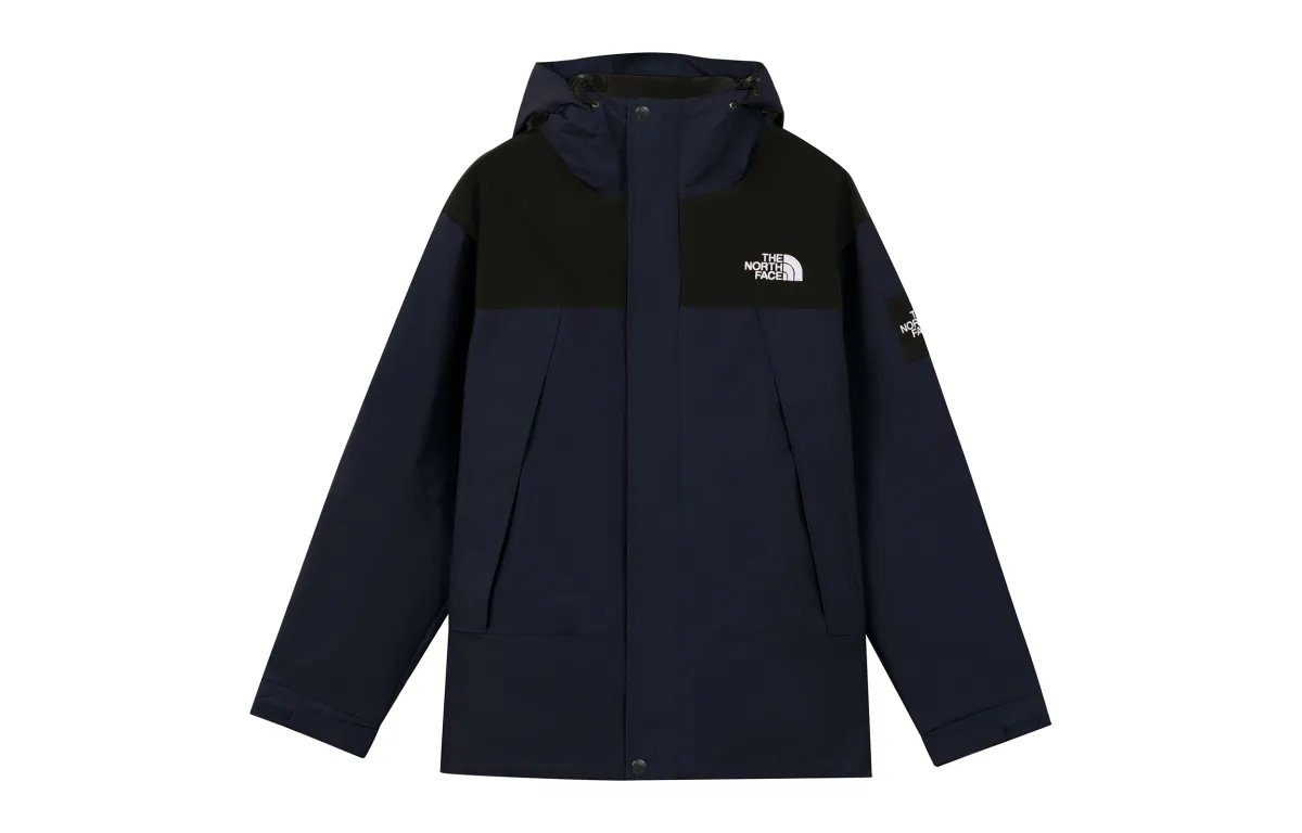 THE NORTH FACE Sports Life Collection Waterproof Windbreaker Jacket Unisex Navy Blue