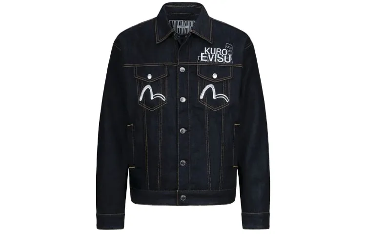 EVISU FW21 Denim Jacket Men's Denim Blue