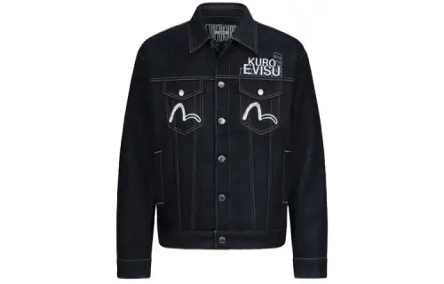 EVISU FW21 Denim Jacket Men's Denim Blue