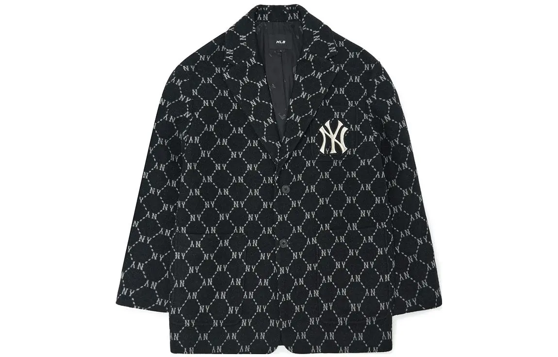 MLB New York Yankees Business Suits Unisex Black Suit Collar Moderate Other