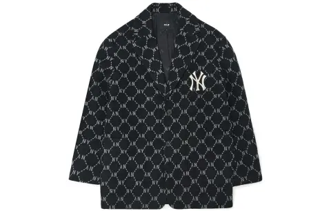 MLB New York Yankees Business Suits Unisex Black Suit Collar Moderate Other