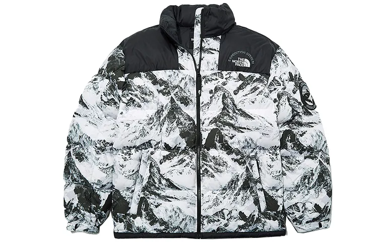 THE NORTH FACE Lhotse Down Jackets Snow Mountain White Unisex Korea Version