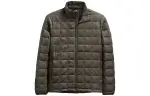 THE NORTH FACE Down Jackets Men's Green Stand Collar Thin Other