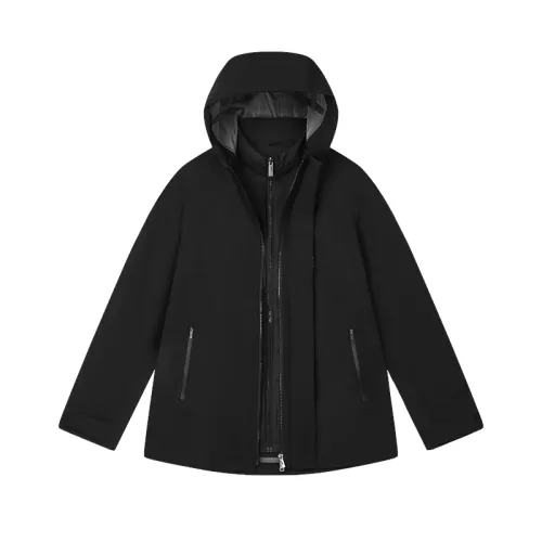 FILA Down Jacket Men's Jet Black